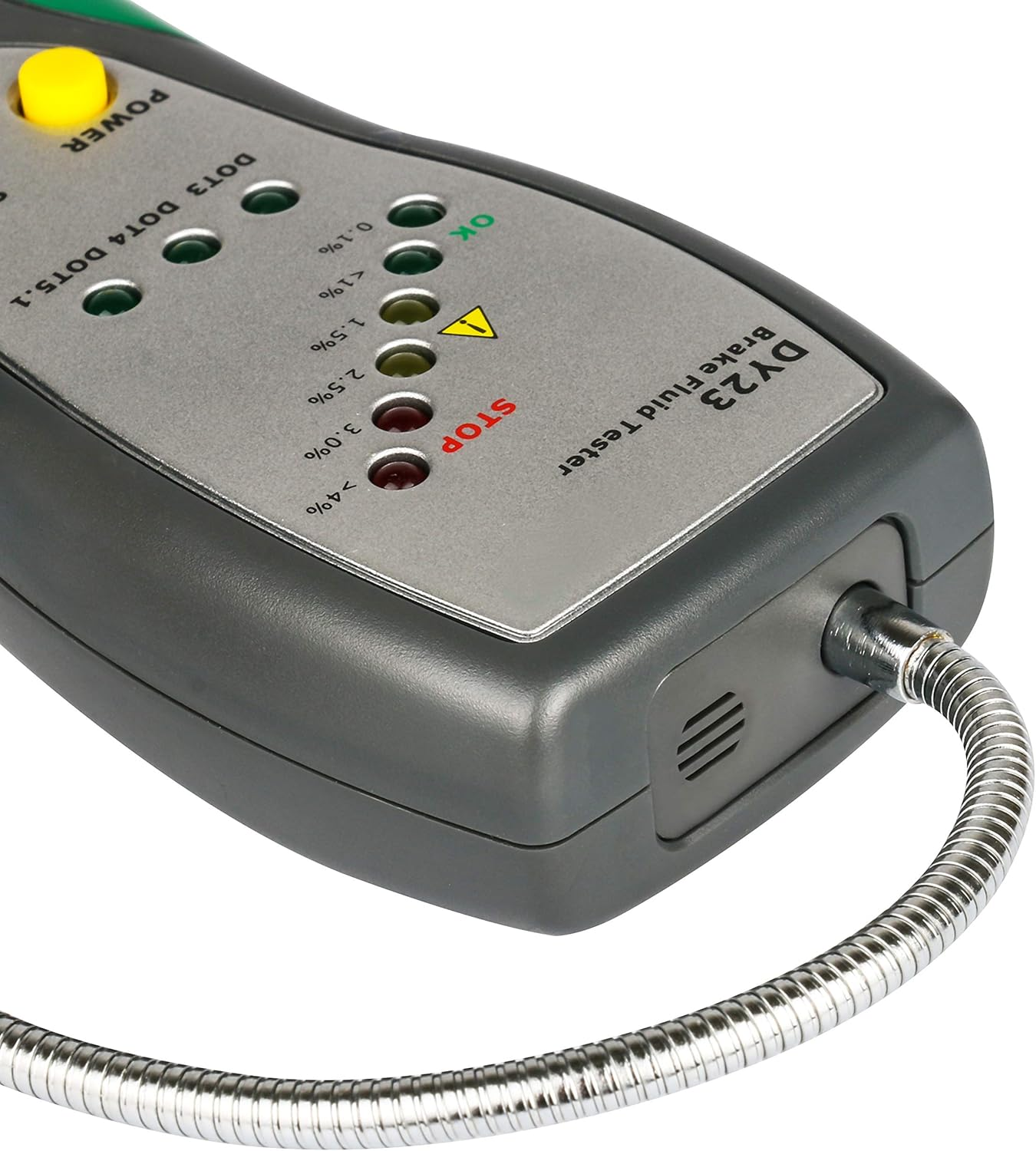 Mrcartool DY23 Automotive Brake Fluid Tester Oil Inspection Goose Neck Detector Sound and Light Double Alarm for DOT3 DOT4 DOT5 image number 2