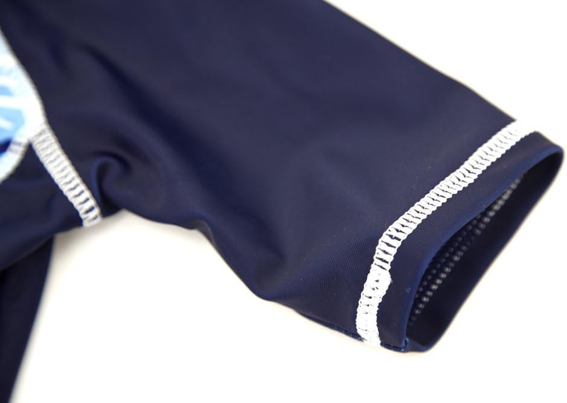 Threeh Infant Baby Boys Rashguard Swimsuit One Piece Sun Protective Swimwear BM06