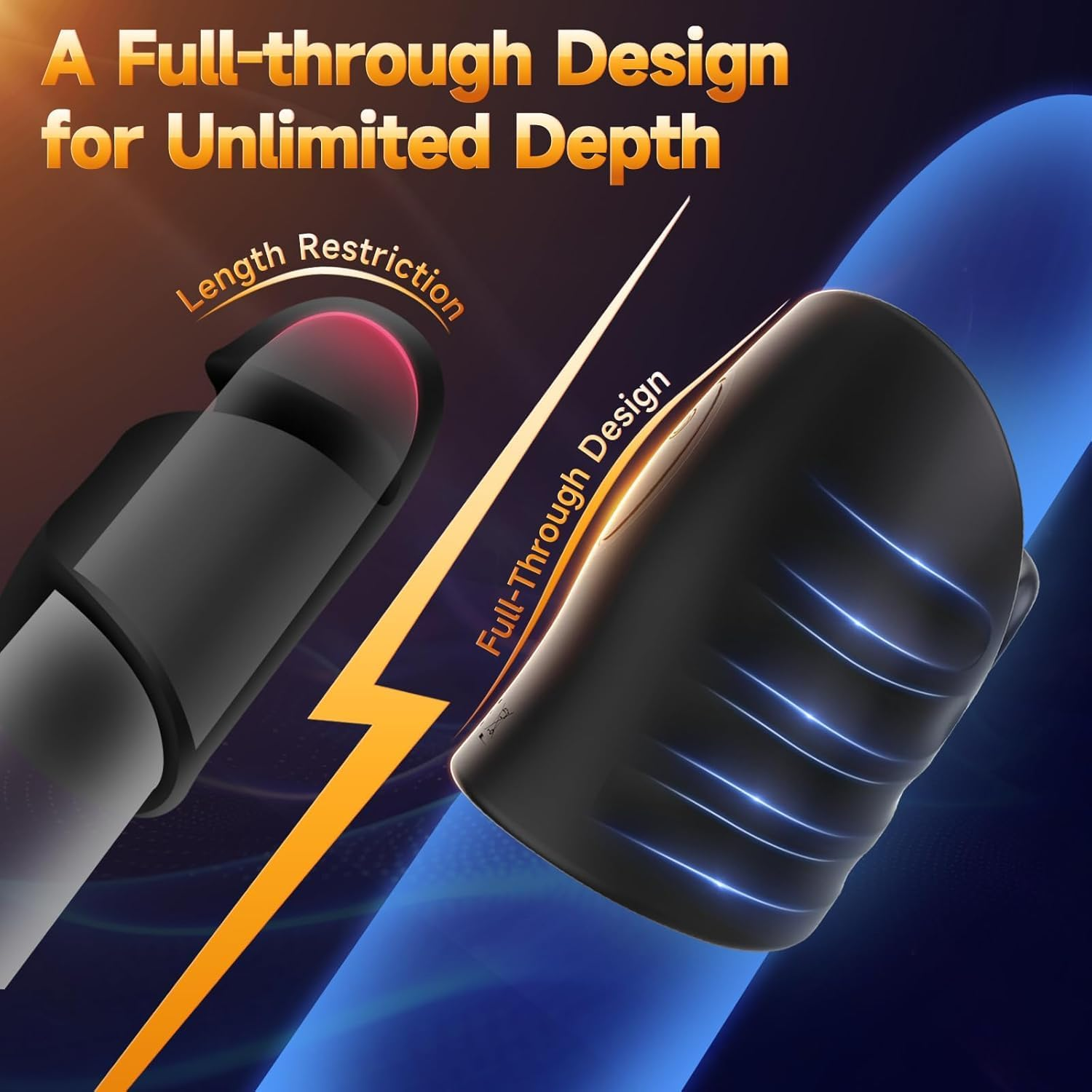 LONZYON Male Sex Toys for Men - Male Masturbator Penis Training Vibrator with APP Control, Vibrating Sex Toy Strokers Glans Trainer Stimulator, Mens Sex Machine Masturbators Adult Games (Black) image number 4