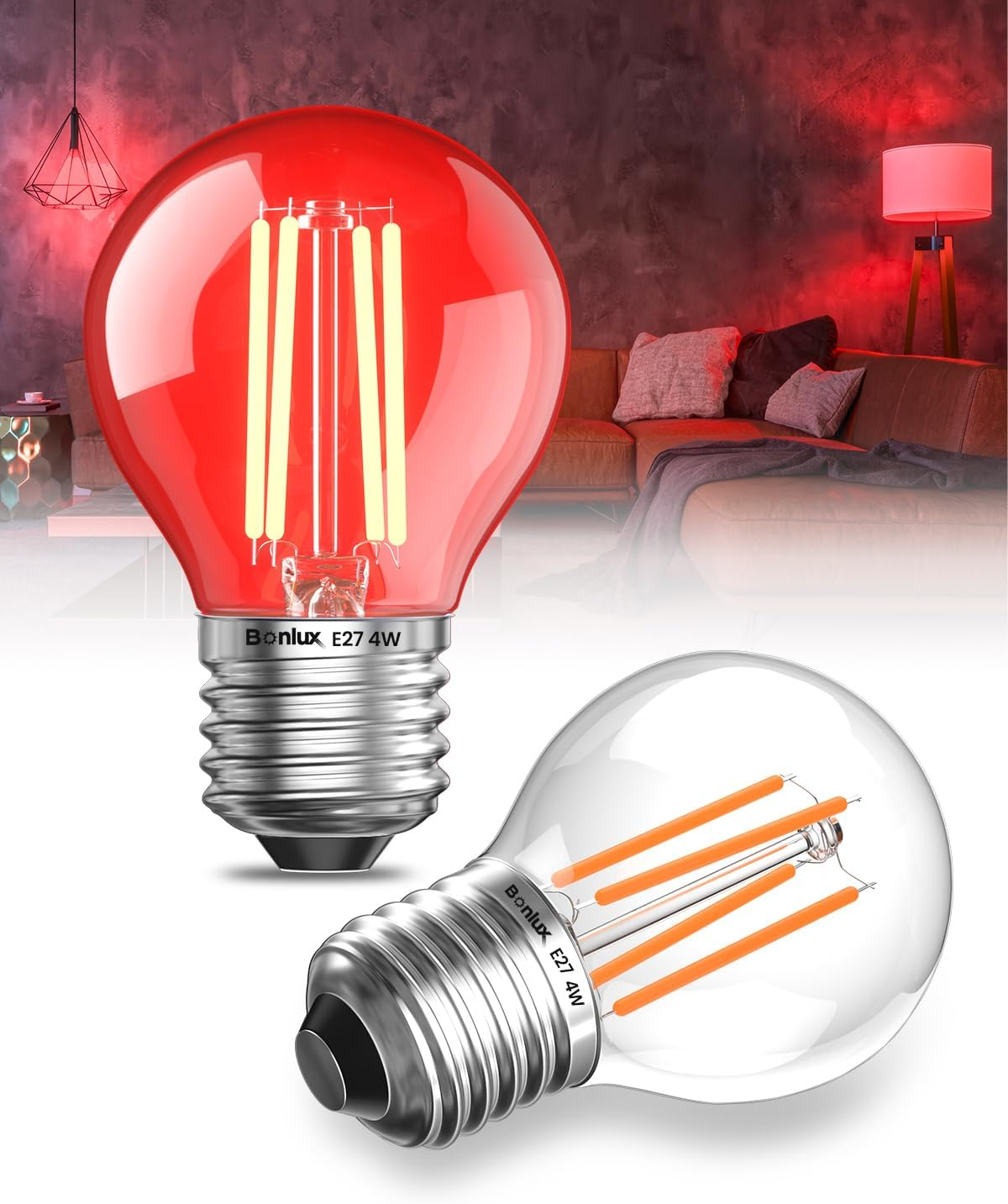 Bonlux E27 Red Biren