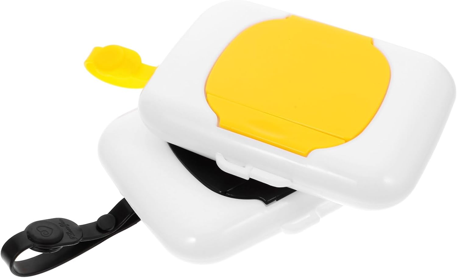 2Pcs Pp Material Wipes Box Portable Wet Tissue Holder for Car Napkin Container for Travel image number 4