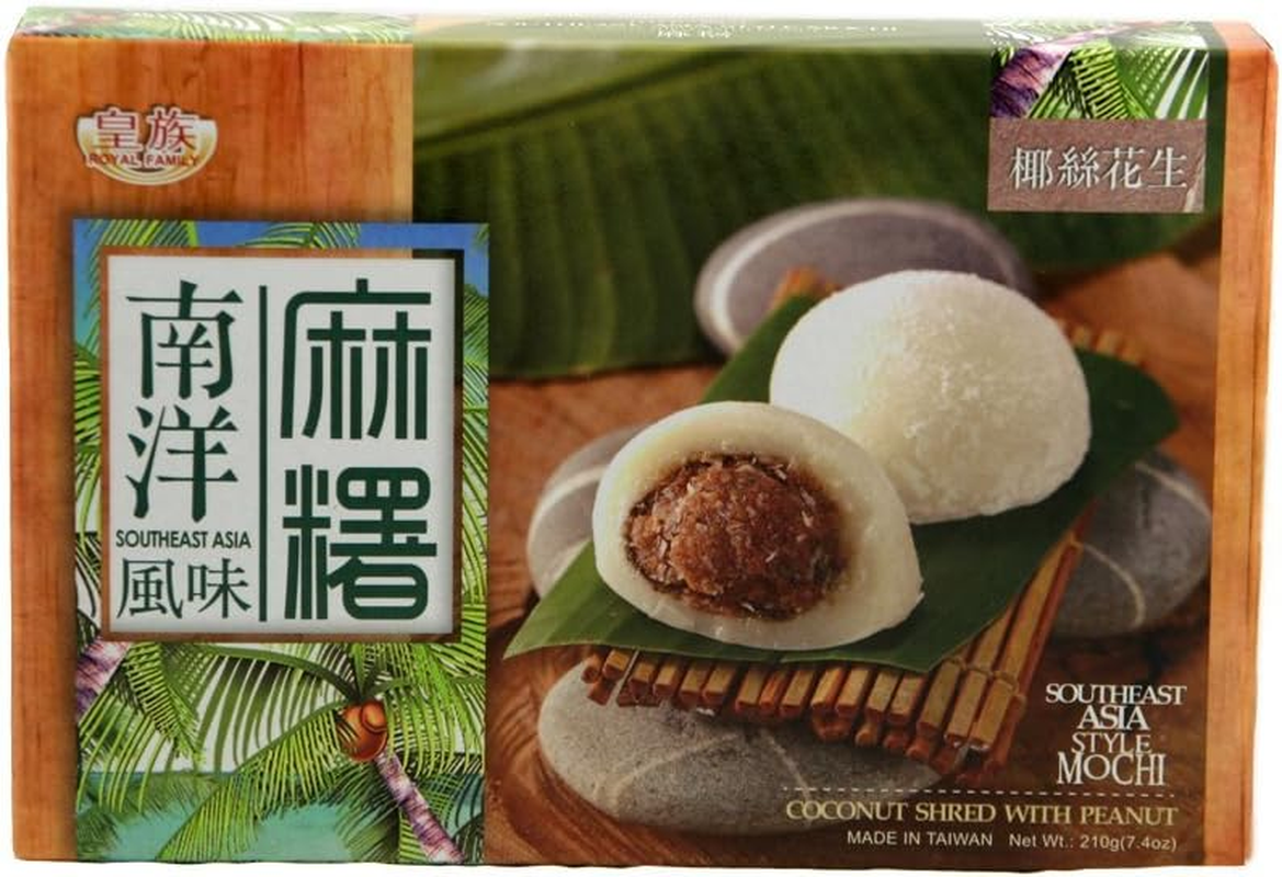 Royal Family Peanut Mochi with Coconut Shred 210 G