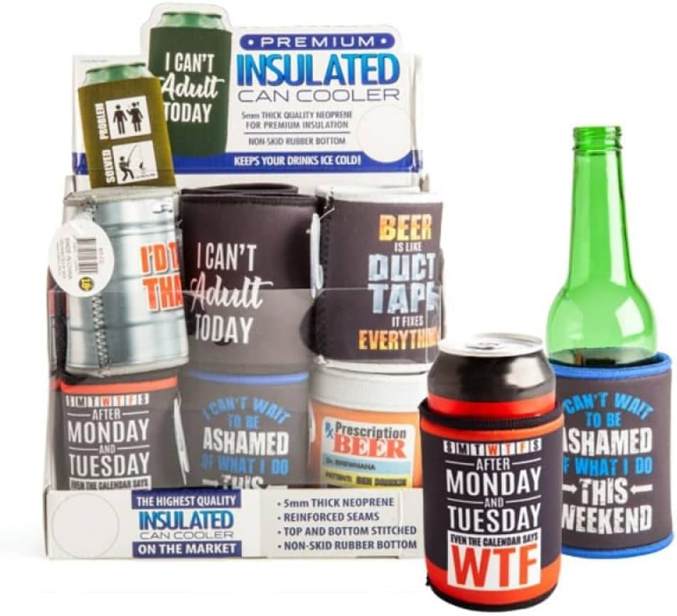 Neoprene Insulated Can Cooler (Sent at Random)