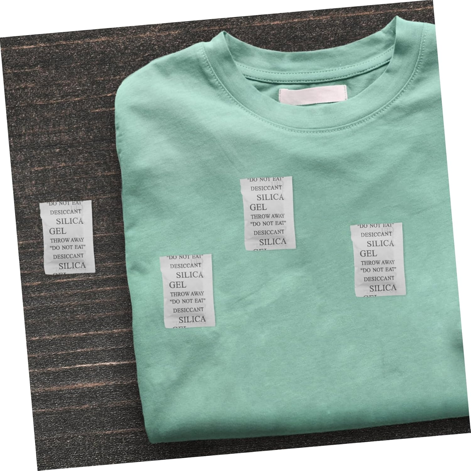 BATHVEVE Silica Gel Bags 50 Packets Moisture Control Storage for Electronics Clothing Shoes Jewelry and Food image number 2