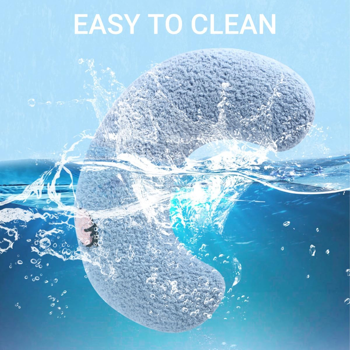 AIMALL 2PCS Pet Moon Pillow for Small Dogs and Cats | Soft Plush Sleeping Cushion | Cozy Neck Support Pillow for Pets | Comfortable Pet Bed Accessory image number 2