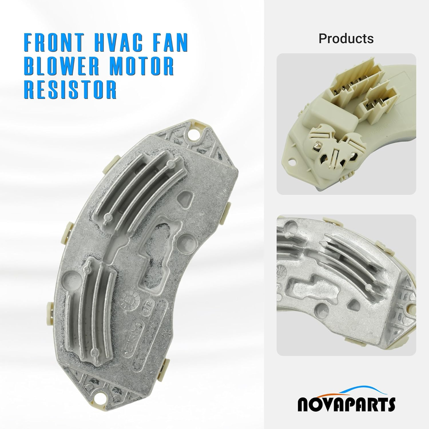 NOVAPARTS Front HVAC Fan Blower Motor Resistor for BMW 1 3 Series X5 X6 E70 E71 E72 E81 E82 E88 E90 64119146765 64116927090 64119222072 64119266185 64119265892 image number 3
