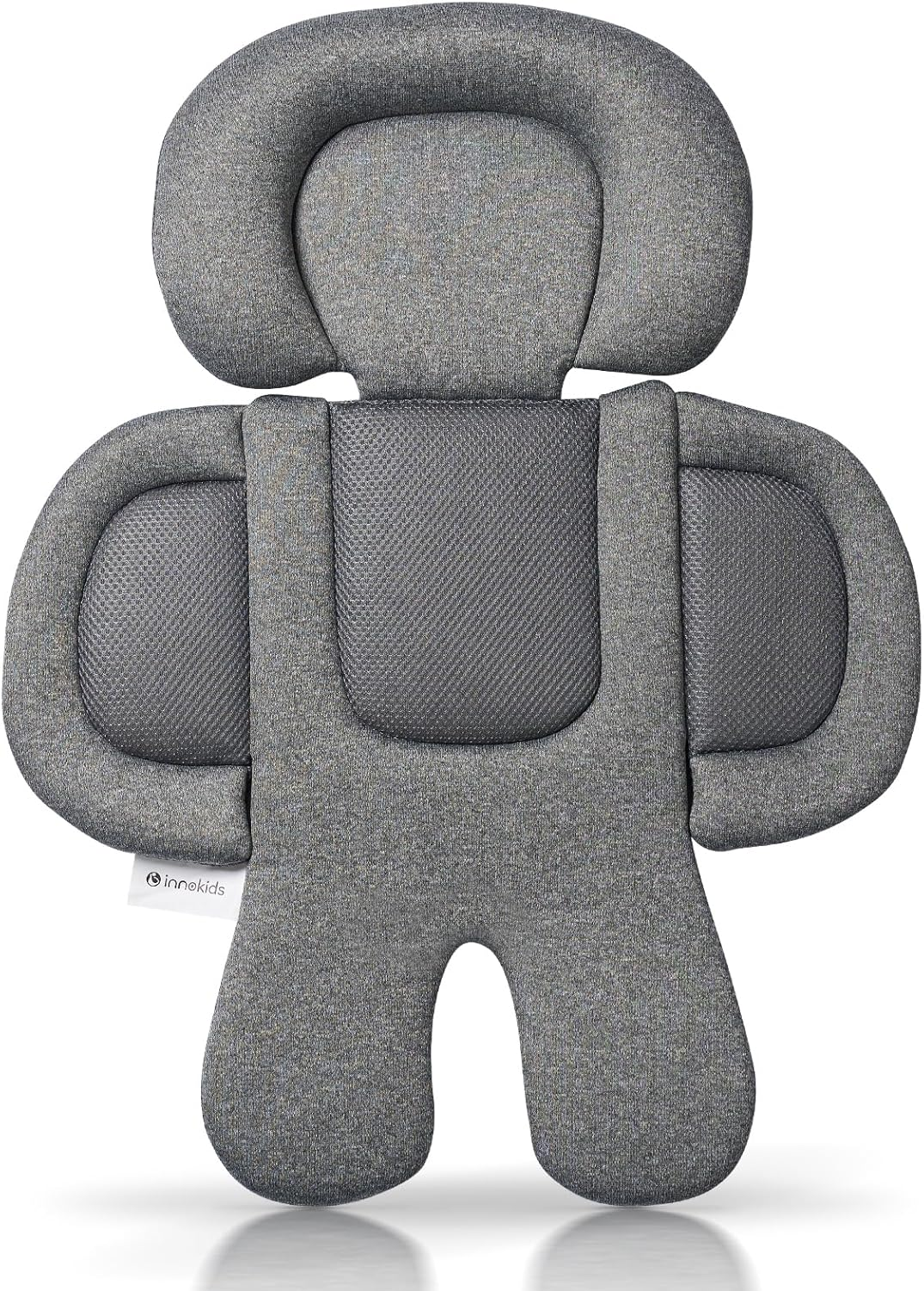 Infant Car Seat Insert, Car Seat Head and Body Supports for Babies, Soft Car Seat Insert Cushion Pad Suit for Infant Car Seats and Baby Strollers(Beige)
