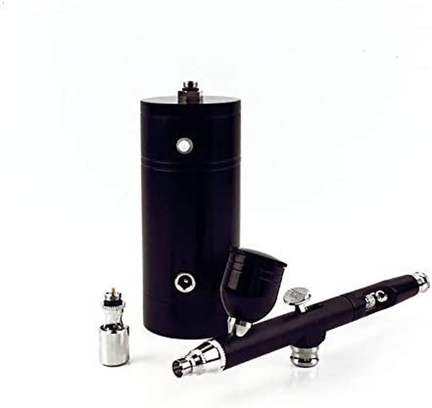 Meichoon Airbrush Air Pump Kits Mini Portable Charging Spray Gun Compressor Air Brush Set for Model Spray Painting and Colour Painting, NA06 image number 5
