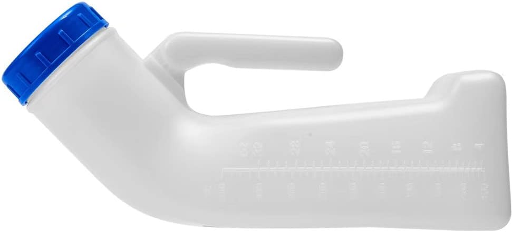 Urinals for Men 1Pk - Upgraded Thick Urine Bottles for Men with Spill/Leak Proof Screw-On Lids - 32Oz/1000Ml Portable Urinal image number 2