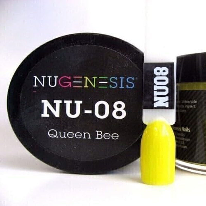 Nugenesis Dipping Powder Nail System Color NU-008 - Queen Bee - 43G