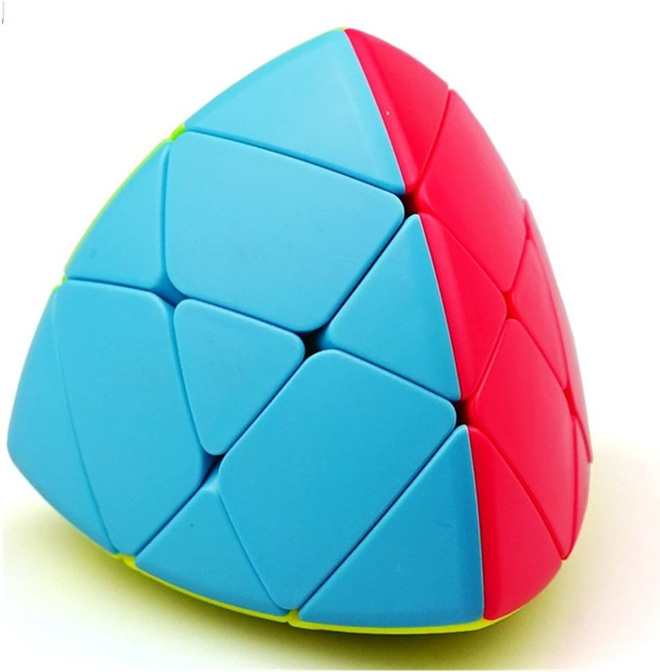 Cuberspeed Qiyi Mastermorphix Stickerless 3X3 Magic Cube Mofangge Mastermorphix Master Pyramorphix Puzzle image number 2