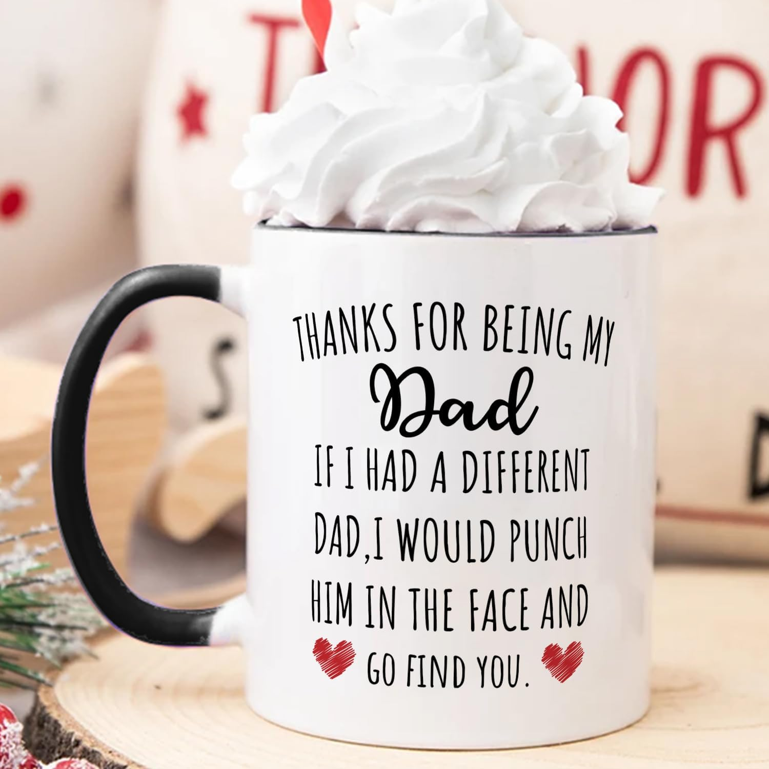 Fatbaby Funny Dad Coffee Mug Gifts, Humorous Birthday Christmas Father&rsquo;S Day Gifts Dad Tea Cup 11Oz image number 3
