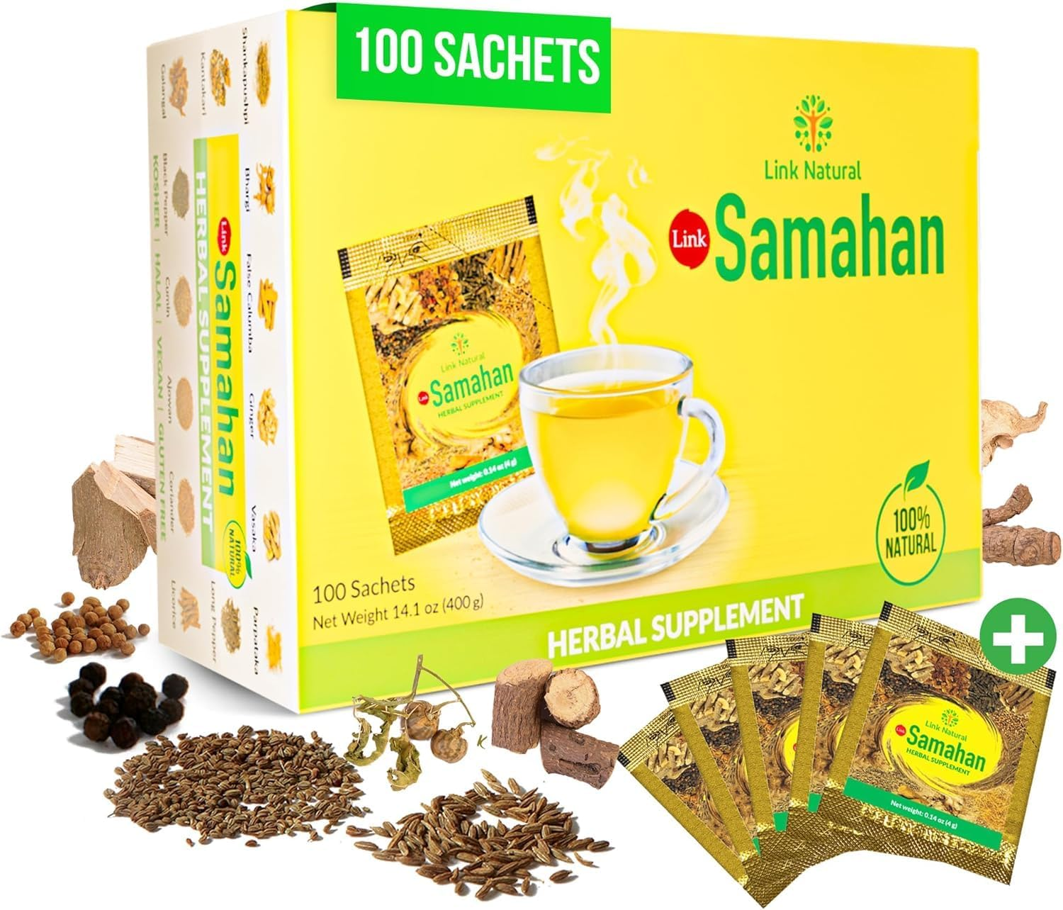 Samahan Tea X 100 Sachets image number 3