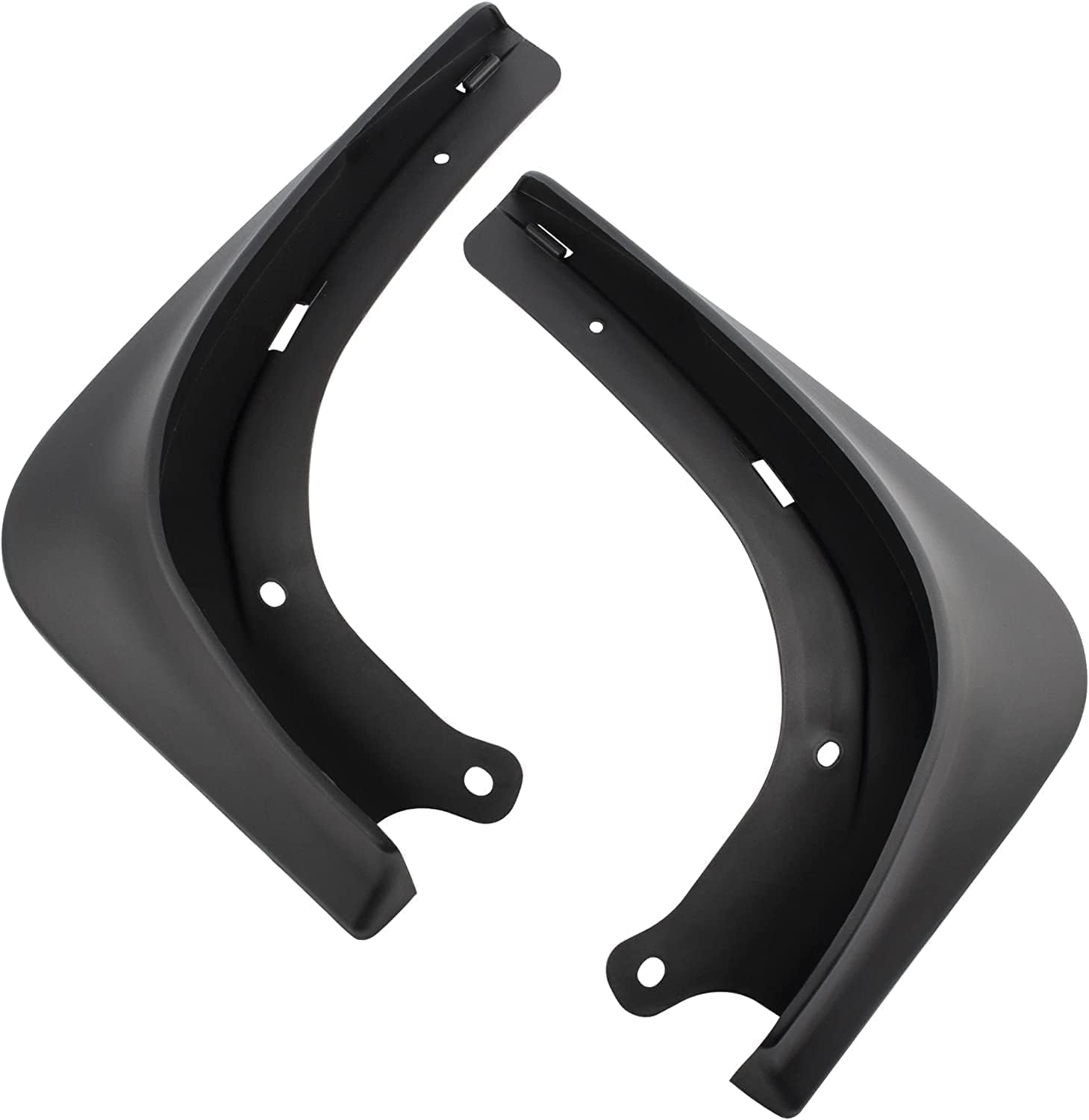 VINBY 4PCS Upgraded Mud Flap for Model 3 2021-2023, Black, No Drilling Splash Guards Fender Mud Guard, Vehicle Specific Fit, Lower Position, ABS Material, Screw-In Installation image number 1