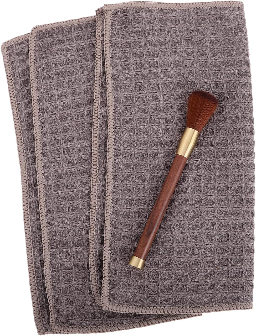 WATIIFUFU Multipurpose Espresso Coffee Brush Cleaning Kit with Microfiber Cloths for Deep Maintenance of Coffee Machines and Grinders Suitable for Home and Commercial Use image number 2