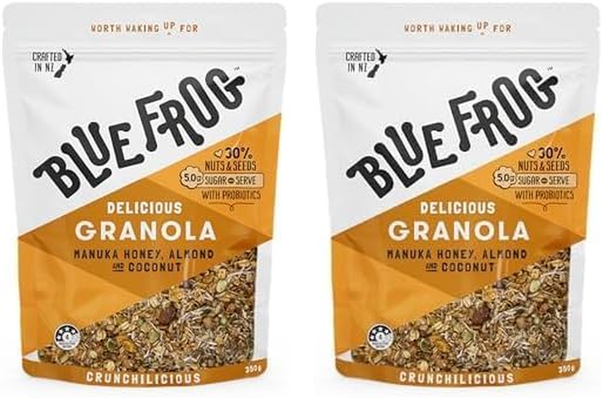 Blue Frog Manuka Honey Probiotic Granola 350 G image number 6