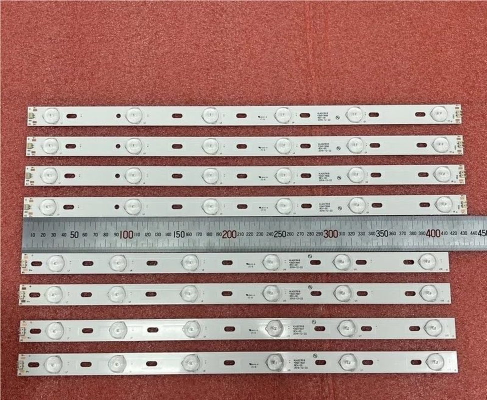 8Pcs LED Bar Compatible with DNS K42A619 Compatible with Supra STV-LC42T410FL Compatible with Konka 42" TV KL42GT618 35017849 35017855 35017848