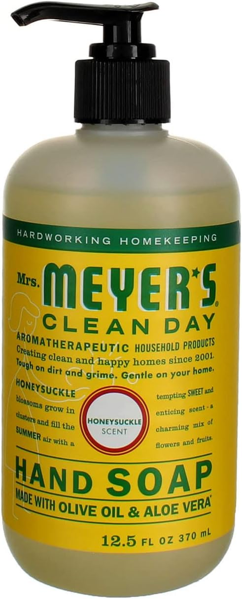 Mrs. Meyer'S Clean Day Liquid Hand Soap Honeysuckle - 12.5 Fl Oz