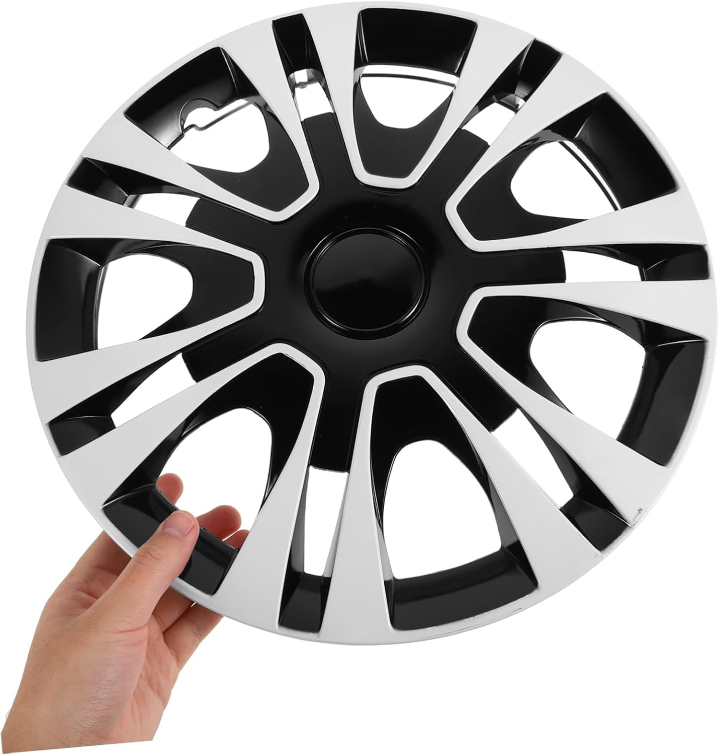 HEALEEP Car Wheel Wheel Cover Automotive Rim Protector Easy Fit Hubcap for Vehicles image number 1