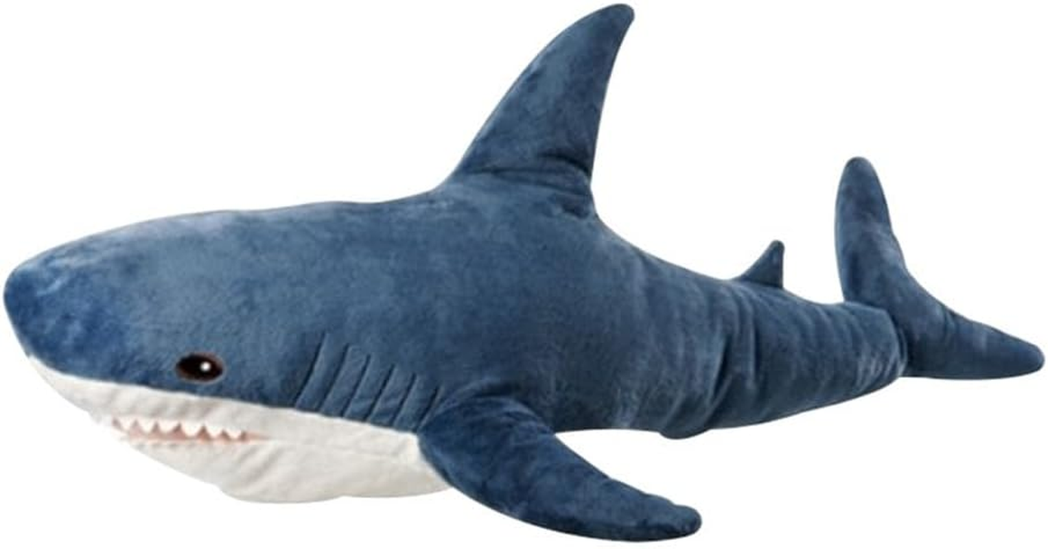 XIGUI 3D Giant Shark Stuffed Animal,Soft Squishy Toys Giant Shark Plush Pillow,Chubby Stuffed Shark Funny Gifts for Women,Brave Boy'S and Girl'S Room Shark Decor (39.3 Inch /100 Cm) image number 5