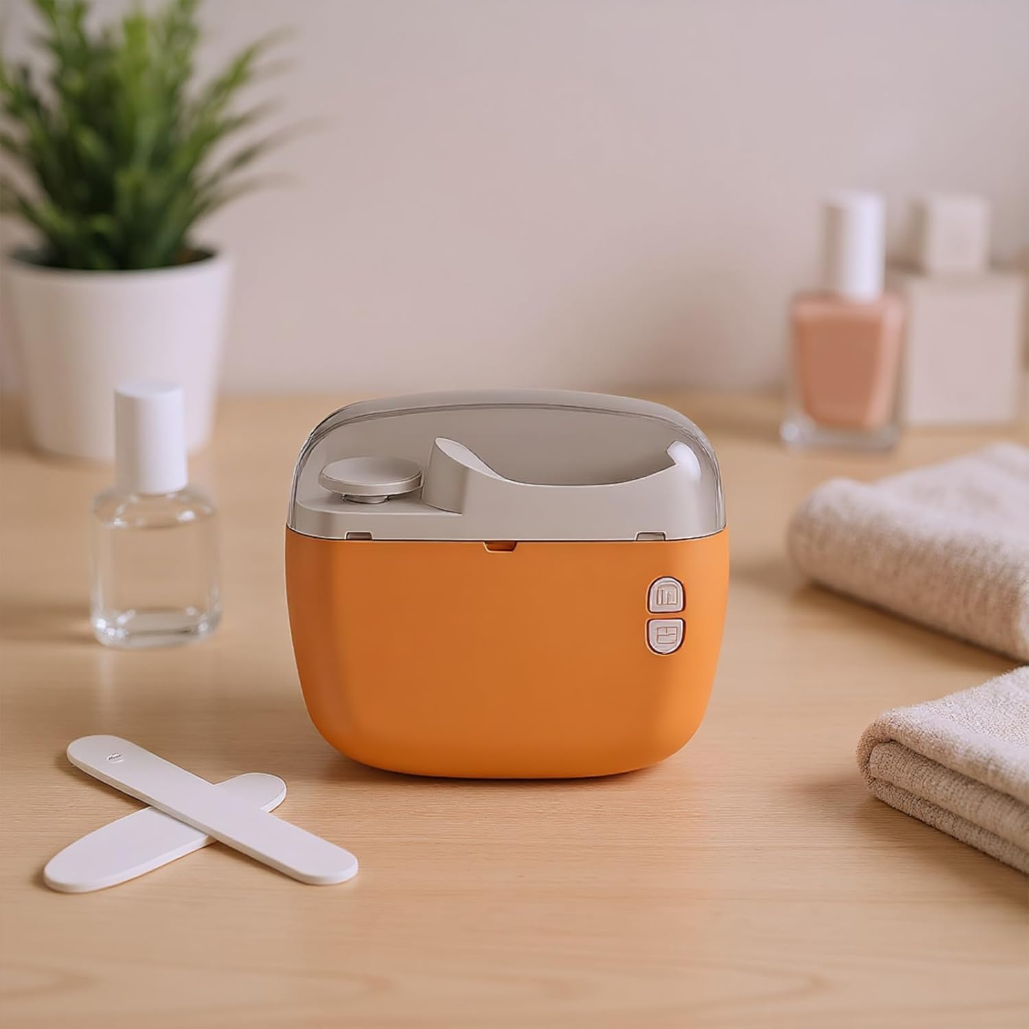 Electric Nail Clippers, 2026 2 in 1 Automatic Nail Trimmer with Polisher, Electric Nails Trimmer for Adults＆Elderly, Automatic Nails Clippers with USB Rechargeable, for Seniors|Hard|Thick Toenails