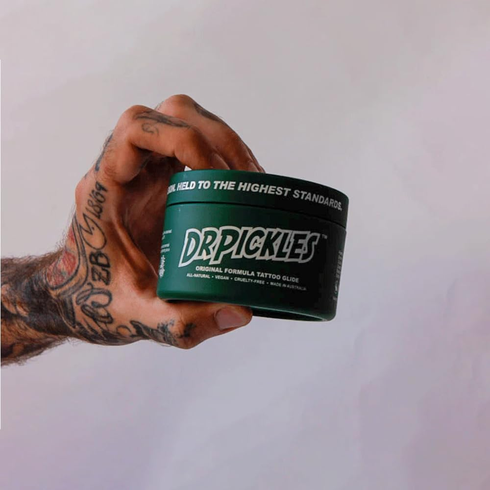 Dr Pickles Original Formula Tattoo Glide, Anti-Imflammatory, Skin Nourishing, Smooth Gliding - 5.3 Oz / 150G image number 5