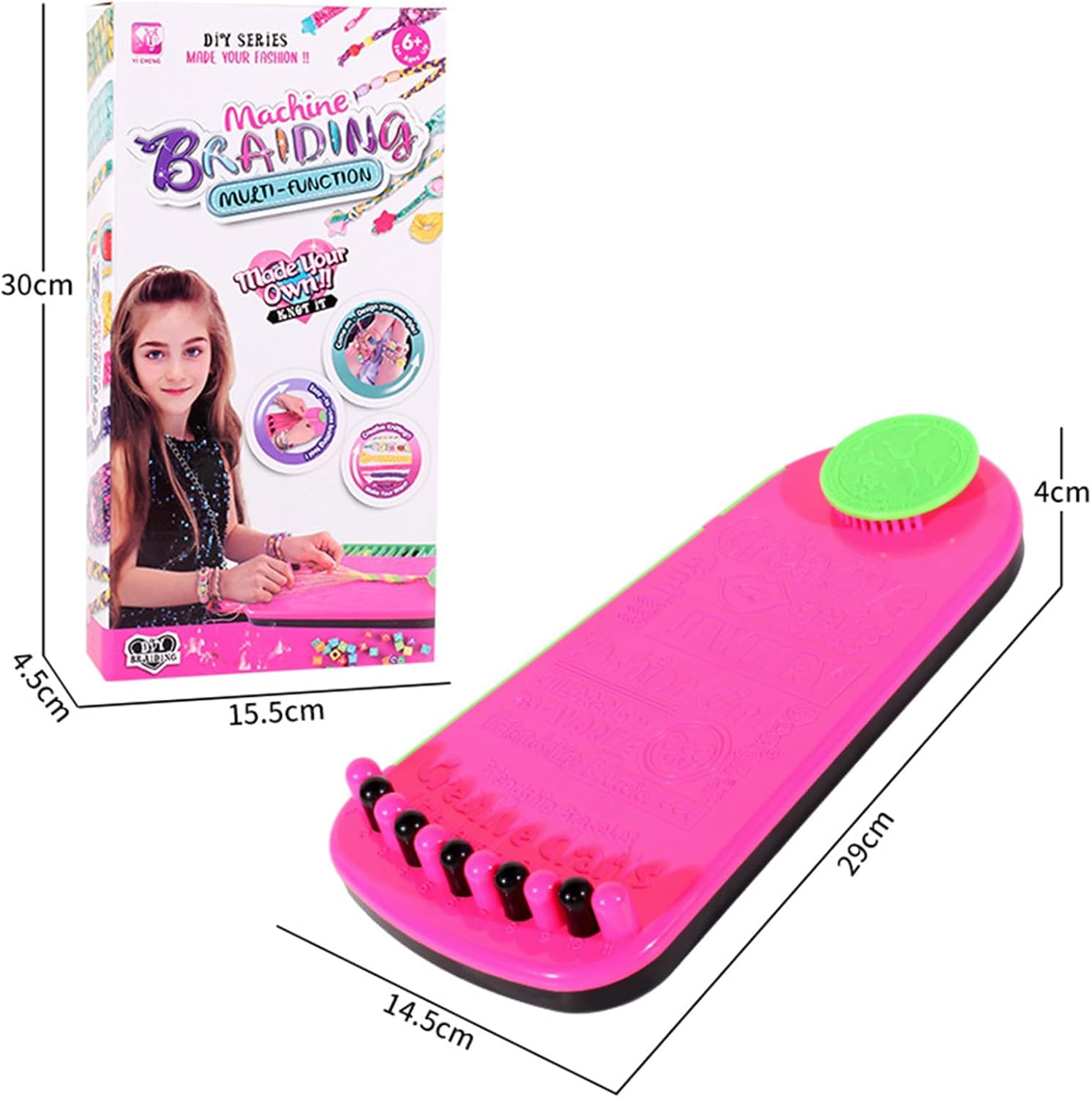 MKUCCD Friendship Bracelet Making Kit for Girls,Diy Arts and Crafts Toys,Jewelry String Maker Kit,Craft Kit, Kids Jewelry-Making Kit, Gifts for Girls 8-12