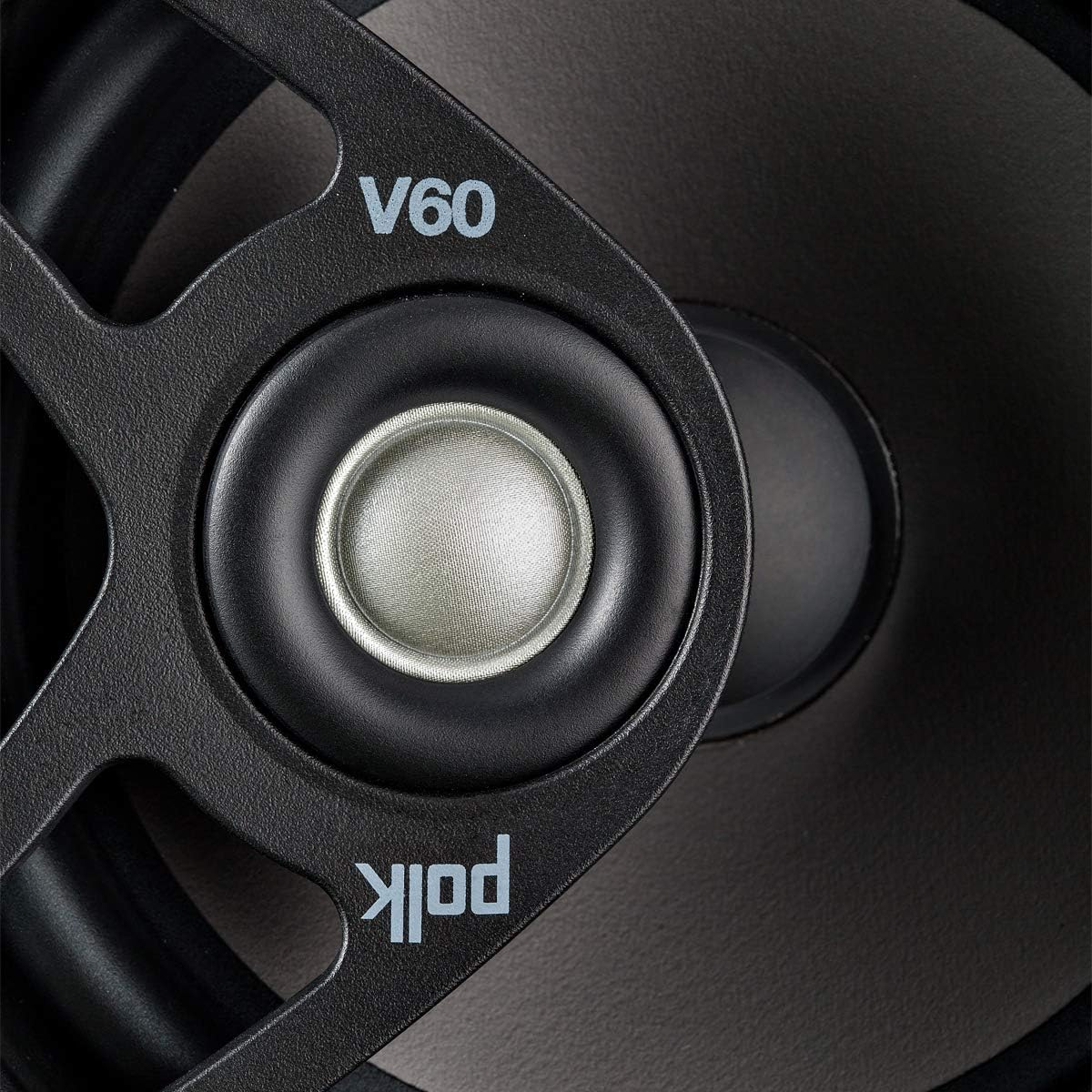 Polk Audio V60 High-Performance Vanishing In-Ceiling Speaker | 1 Speaker | White image number 2