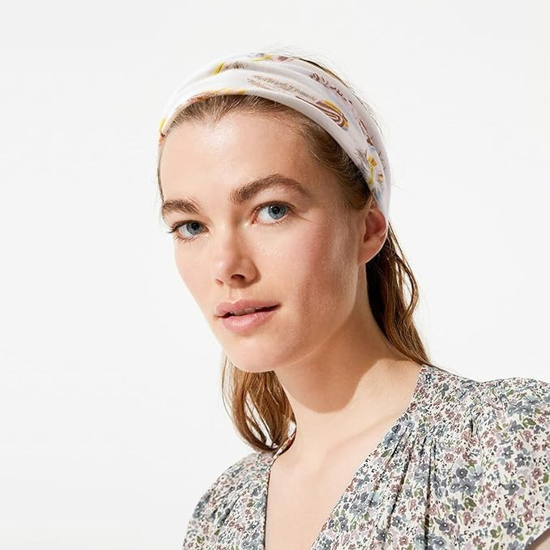 Miners2000 12 Pack Headbands for Women Boho Printed Non Slip Hair Band Sport Yoga Running Elastic Sweat Hair Wrap for Girls image number 3