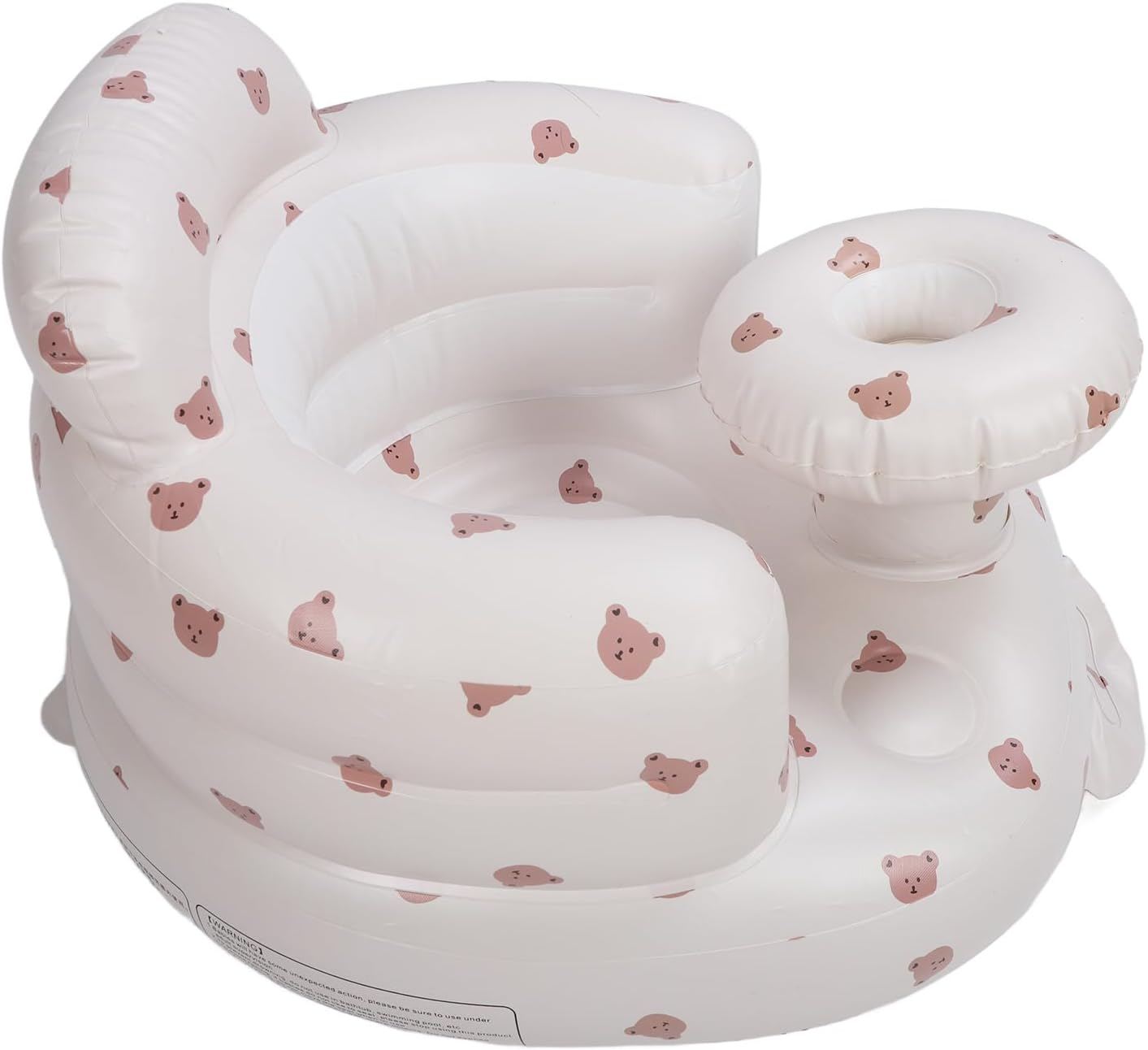 Baby Inflatable, Infant Back Support Sofa with with Tray Air Pump and Storage Case, Sitting up Toddler Chair for Babies 3 Months and Up image number 1