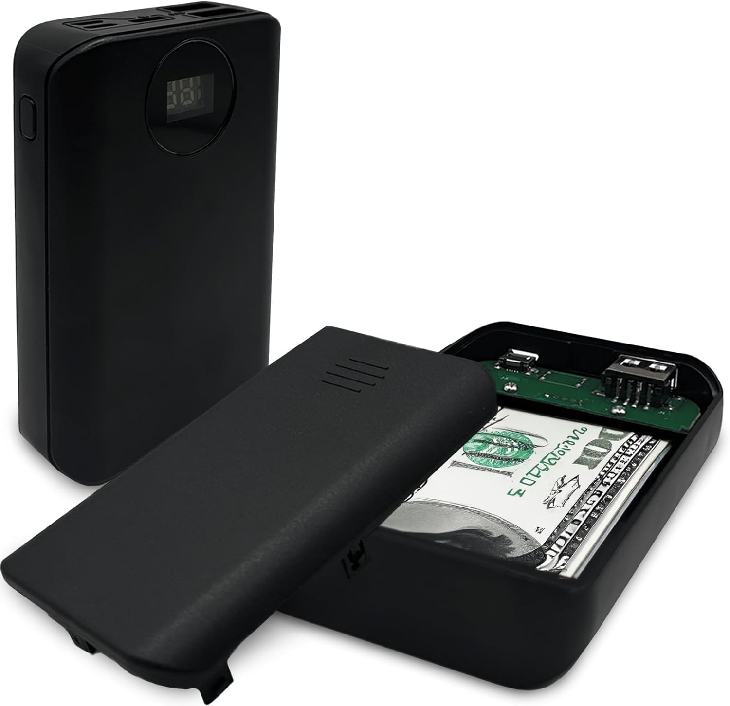 Diversion Safe Power Bank - Hidden Storage Compartment for Valuables, Secret Safe, Fake Power Bank for Safe Security, Portable Hiding Device, Ideal for Travel, Home, and Office image number 6