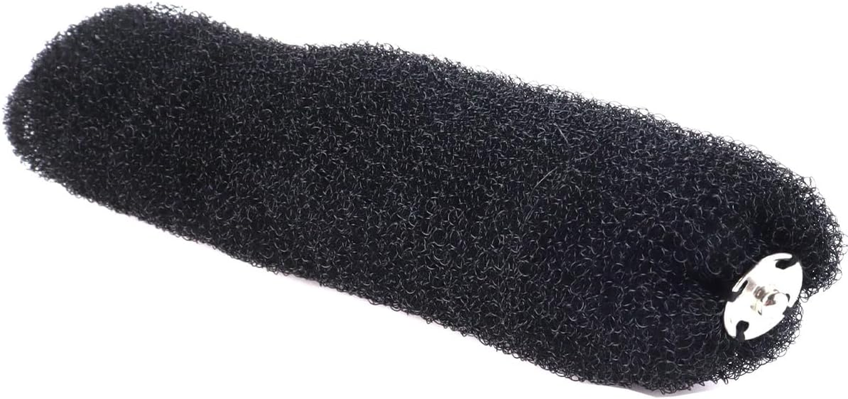 Enwye 3Pcs/Set 20Cmdonut Hair Bun Maker for Women Elastic Nylon Hair Styling Tool Comfortable Long Versatile Accessories 3Color（Off White, Brown, Black） image number 4