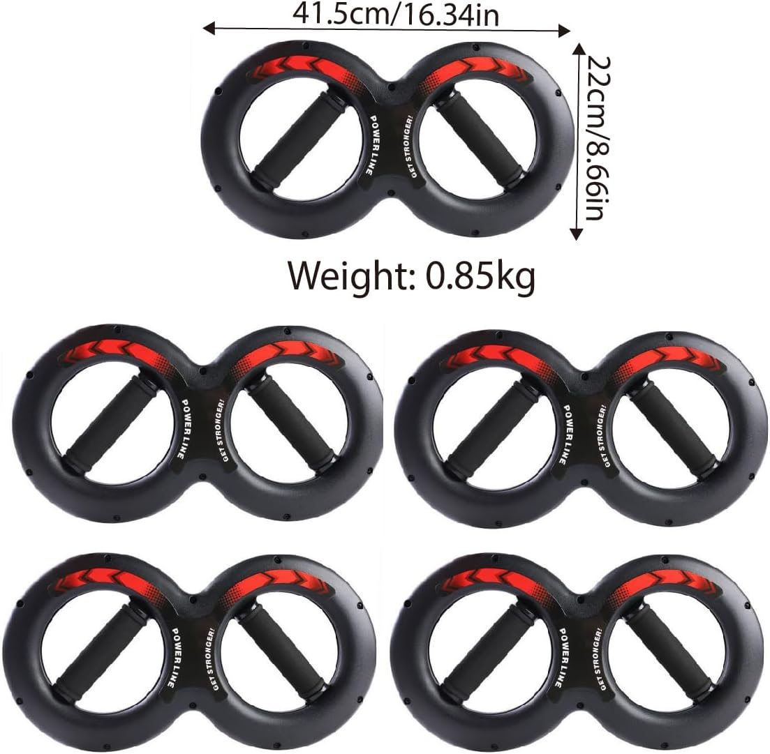 AIMALL 8-Character Wrist Power Device, Multifunctional Arm Power Grip, Enhanced Strength Training Tool image number 2