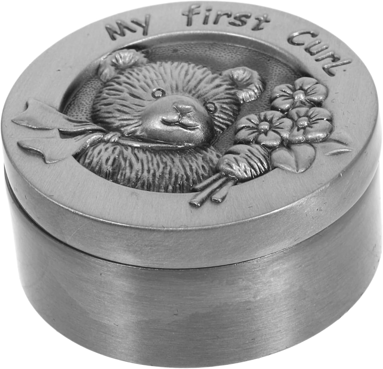 PRETYZOOM First Haircut Keepsake Box Design Baby Haircut Storage Holder Container for Boys and Girls Memory image number 2