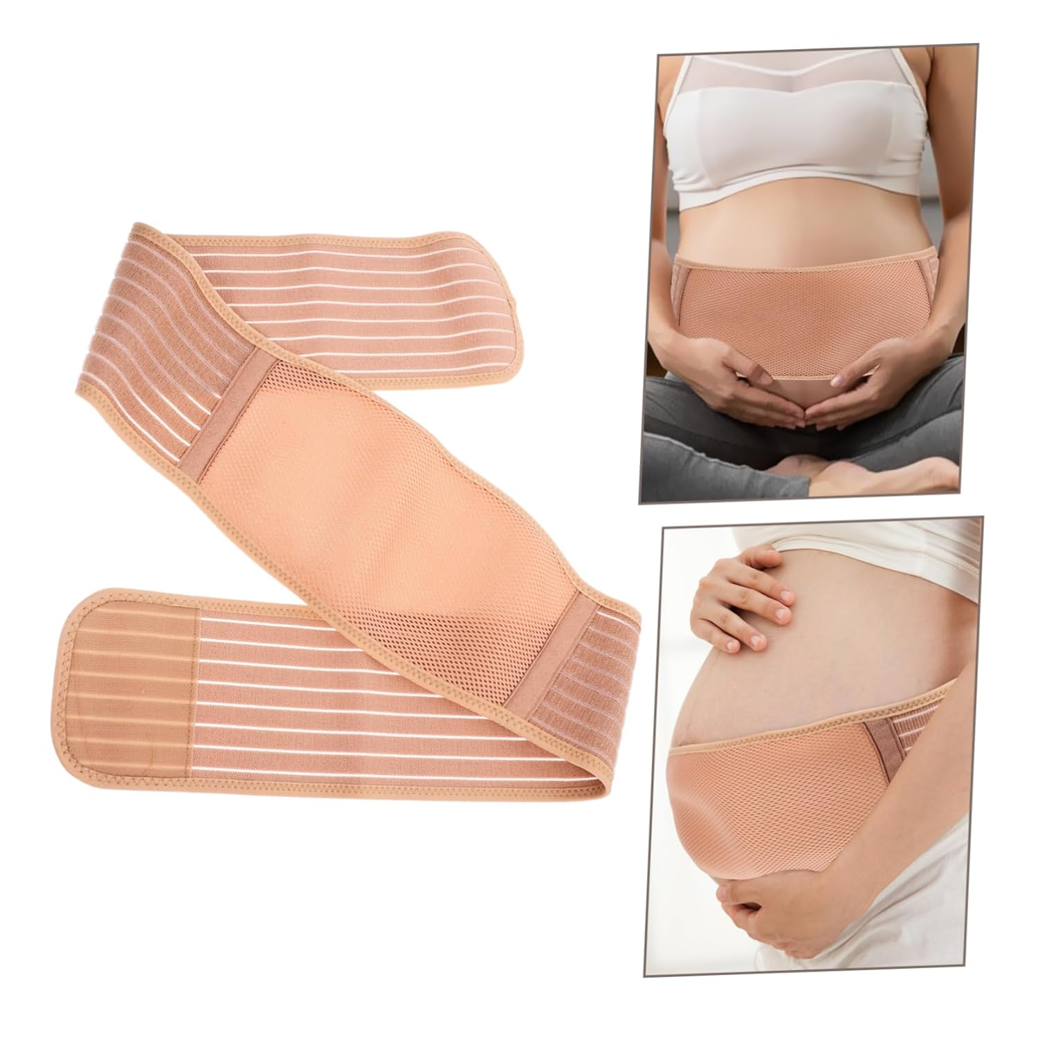 Healvian Maternity Belt Pregnancy Belly Band for Women Waist Support Strap Abdominal Support Belt for Pregnancy Comfort and Maternity Use image number 6