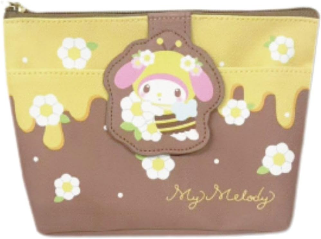 Tanayama Shoji Sanrio Multi-Pouch with Pockets Honey Bee