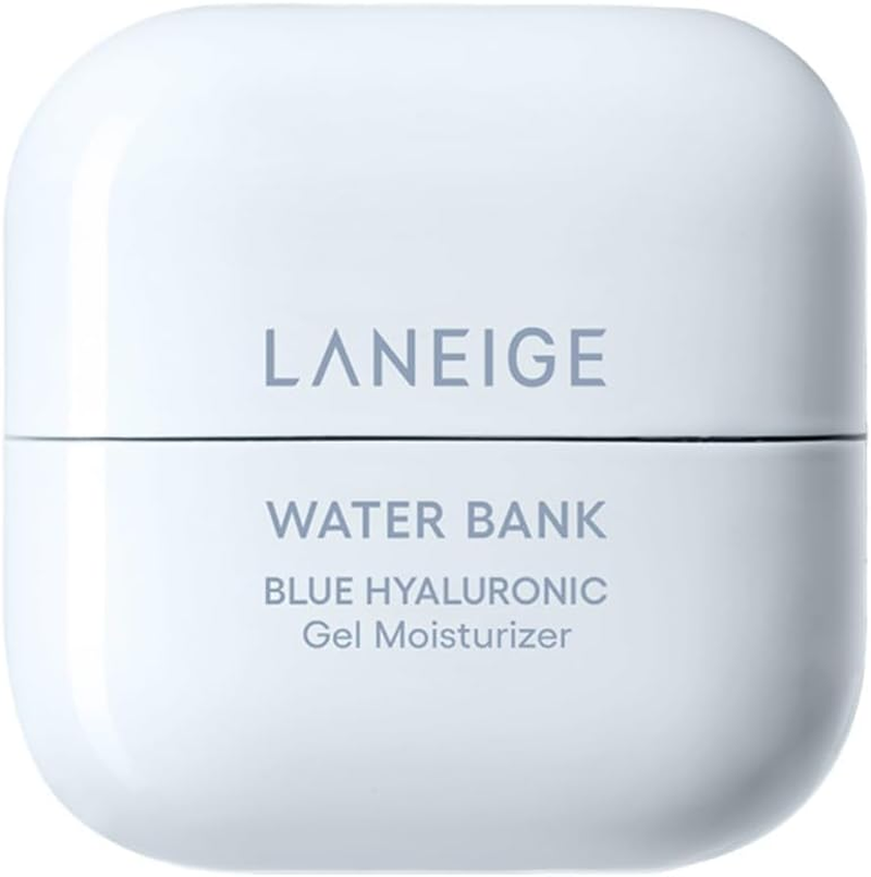 LANEIGE Water Bank Blue Hyaluronic Gel Moisturizer: Lightweight Hydrating Face Gel with Mint Extract, Hypoallergenic & Dermatologist-Tested 20Ml