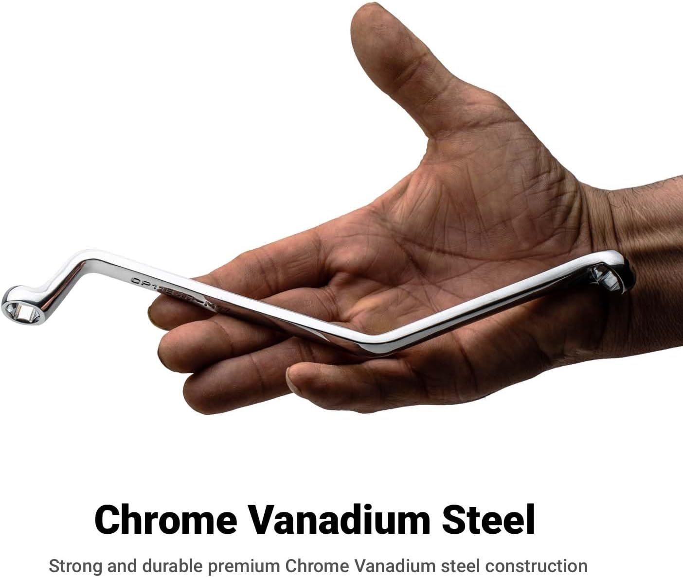 Capri Tools 11 Mm Brake Bleeder Wrench, Angled Double Box End, Metric image number 2