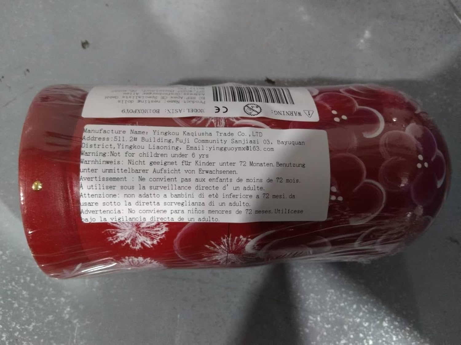 10Pcs Russian Nesting Dolls Matryoshka Handmade1051 image number 4