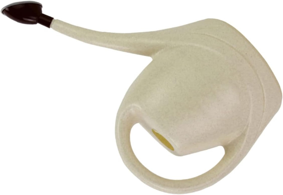 Parliky Practical Spout Watering Can Beige Pot for Indoor and Outdoor Gardening for Watering Plants and Flowers and Leakproof Design