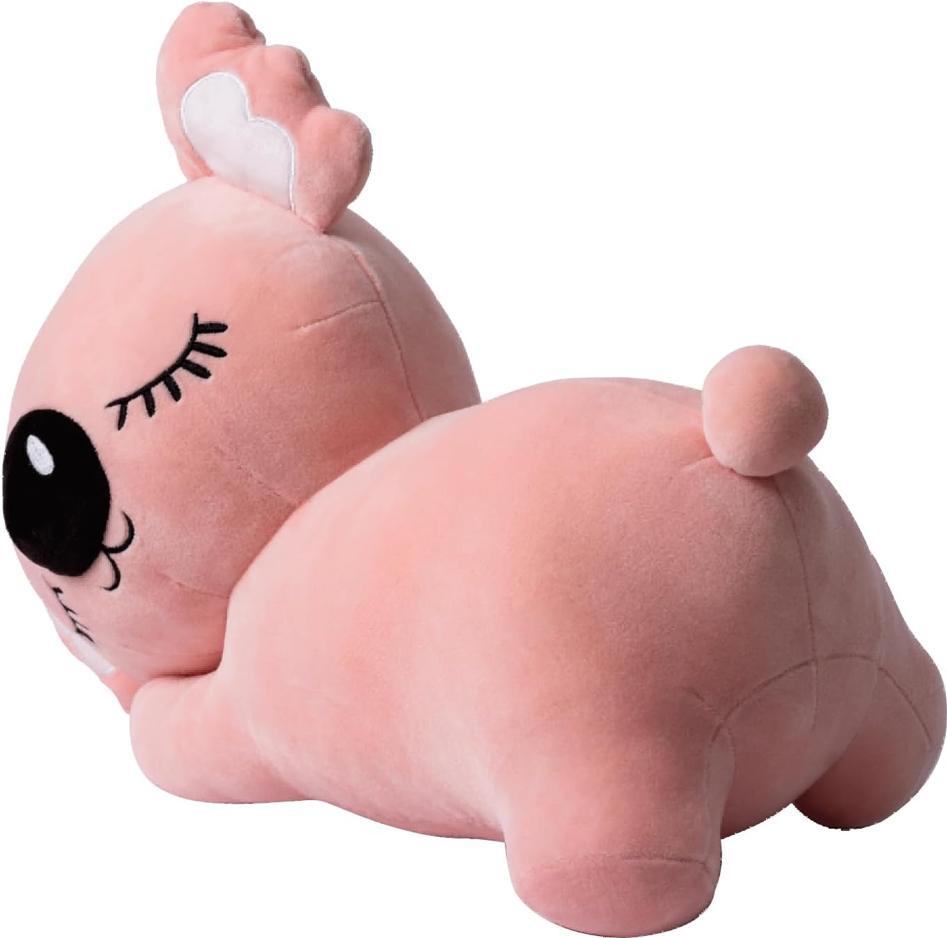 Cute Koala Throw Pillow Plush Toy, 100% Spandex Mink Soft Cushion, Adorable Cartoon Animal Pillow, Perfect for Kids and Adults, 45Cm X 30Cm, Pink image number 5