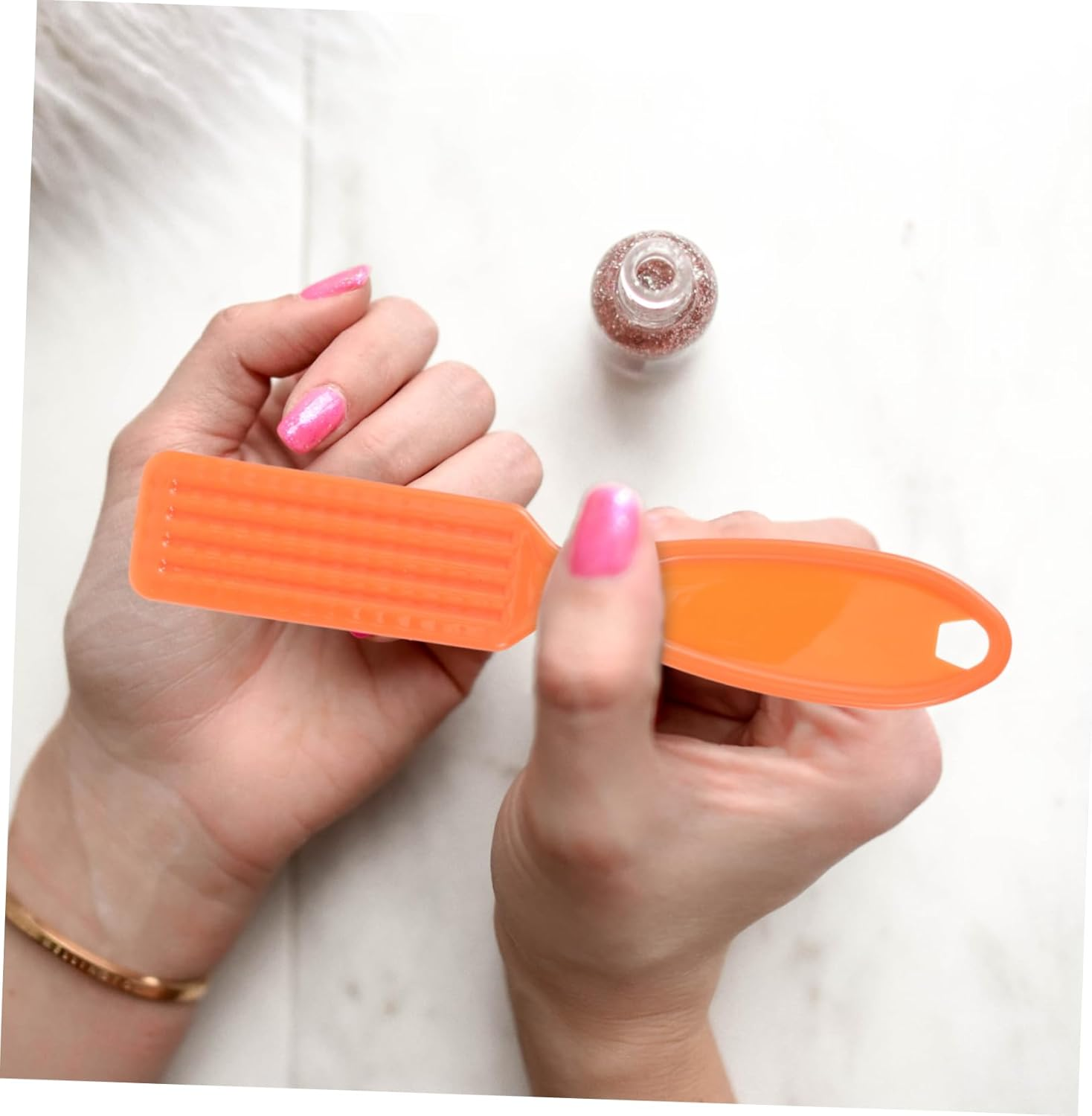 Gatuida 4Pcs Nail Brush Long Handle Nail Cleaning Brush Soft Bristles for Shower image number 3