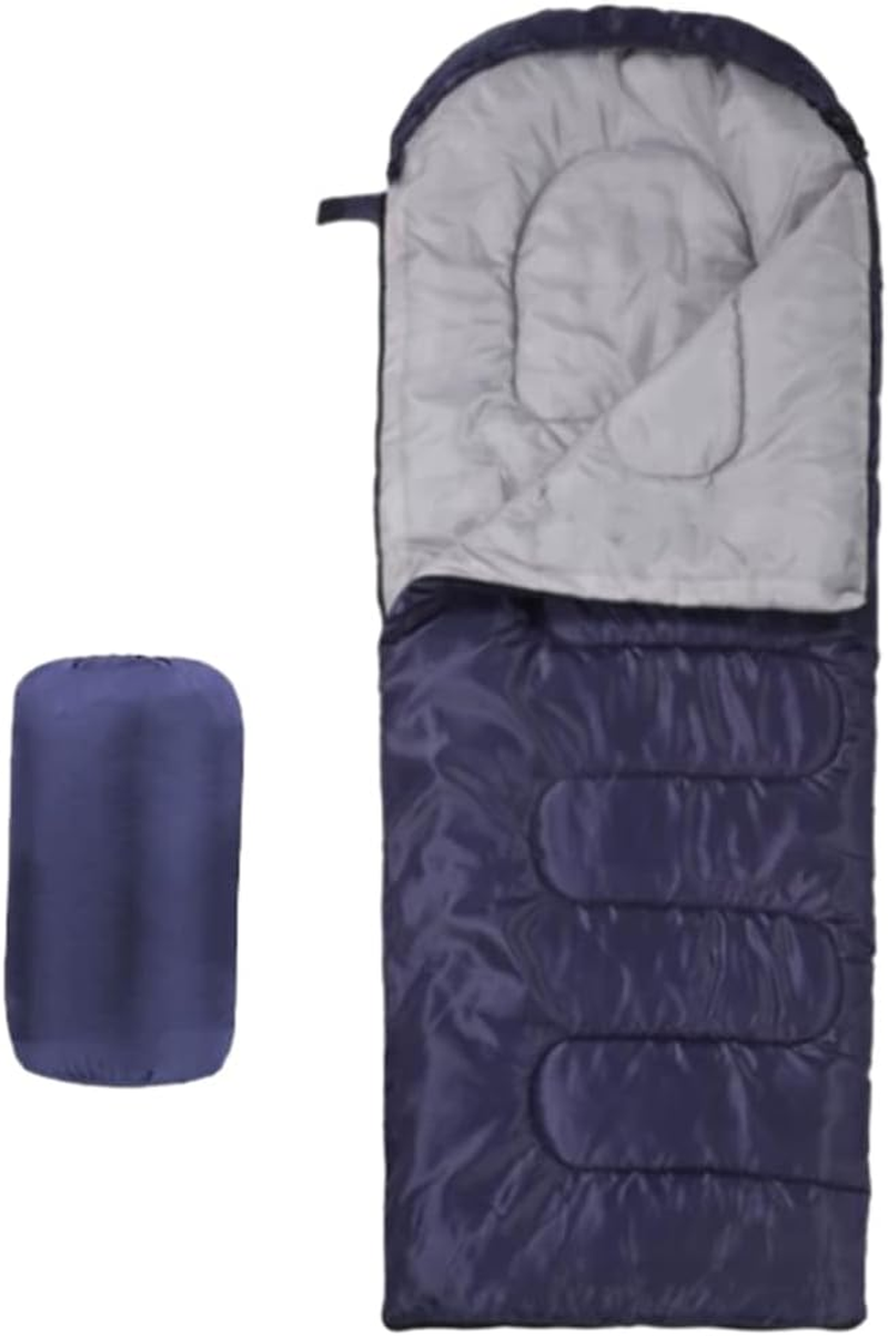 AIMALL Winter Camping Envelope Sleeping Bag for Adults, Outdoor Sleeping Bag for Travel and Mountain Climbing, Waterproof and Comfortable, 180+30 X 75 Cm