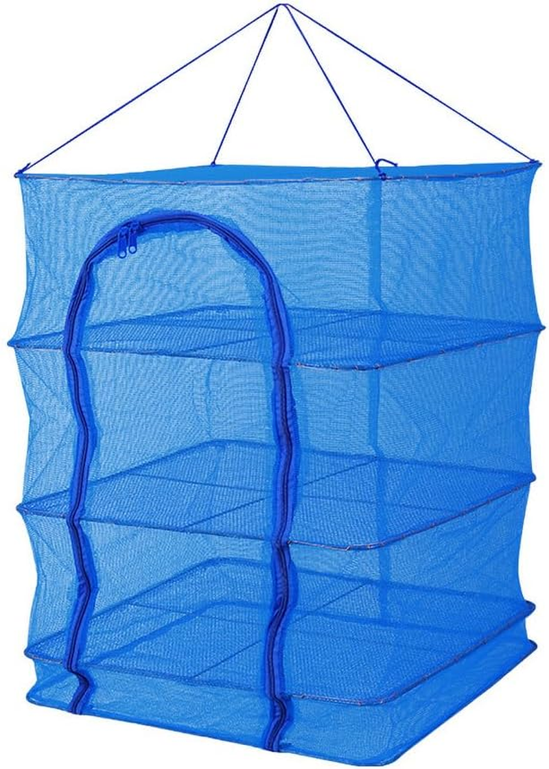 Air Dry Drying Net Vegetable Dehydrator Fruit Meat Fishing Jerky Food Beef Fish3Tier image number 4