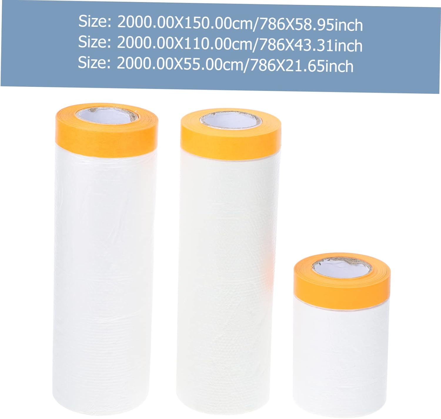 ARTIBETTER 3Rolls Masking Paper for Auto Body Painting Meters for Car Spraying and Furniture Protection image number 6