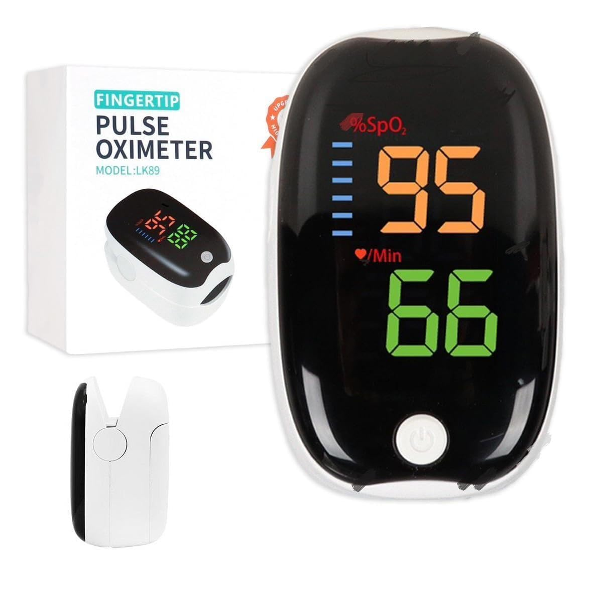 2025 Upgraded Non-Invasive Glucose & Oxygen Monitor &ndash; Portable Blood Sugar & Oxygen Level Meter, No-Prick Finger Oximeter for Home, Fitness, and Travel Use image number 4