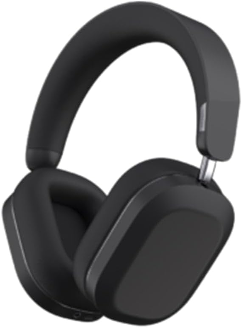 Defunc Mondo Over-Ears Wireless Headphones with Optional Cable - 45H of Active Play Time - Bluetooth - Dual ENC Microphones and Drivers (Black)