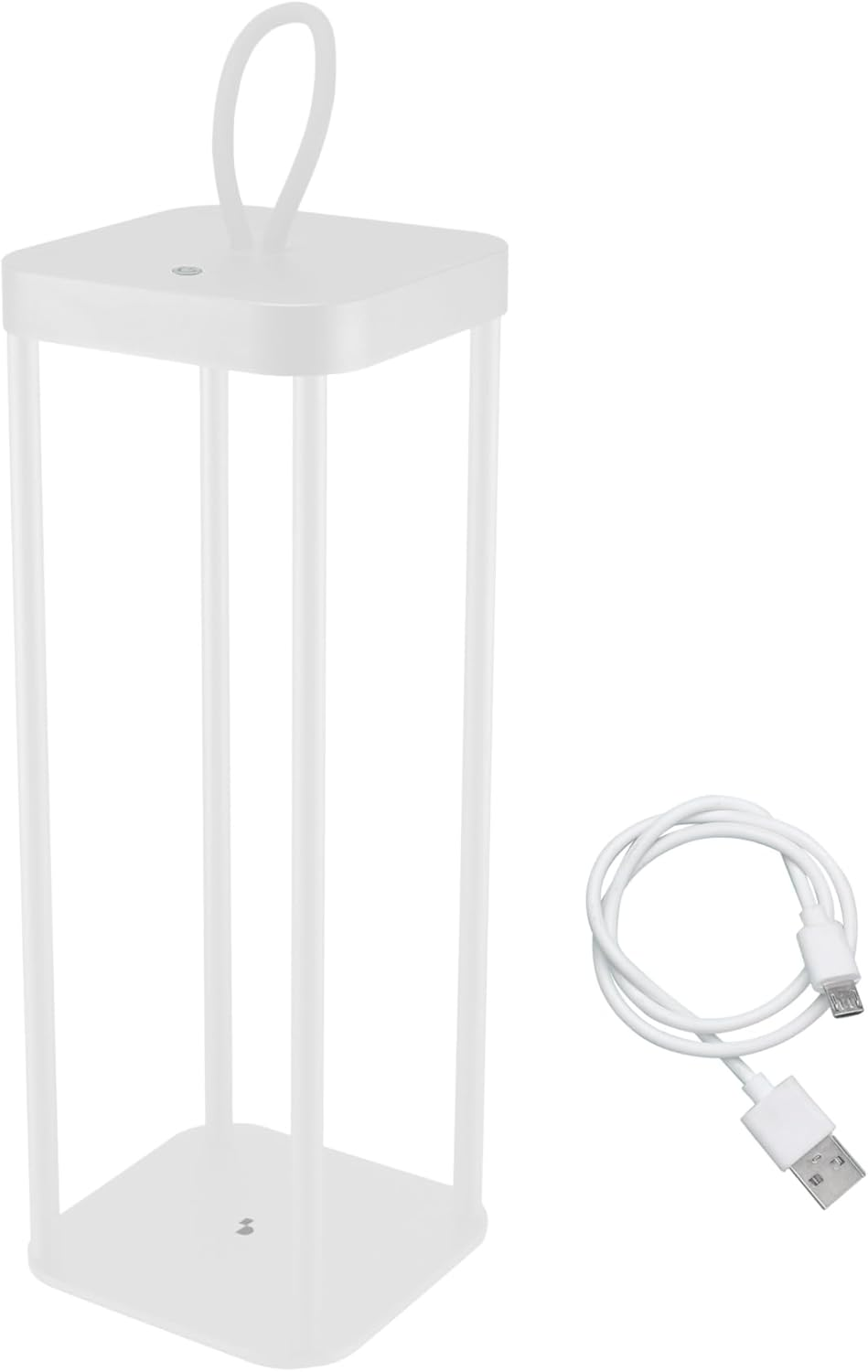 BEPER P207ILI101 Rechargeable LED Lantern for Outdoor and Indoor Use, 25 Warm Light Leds, Adjustable Intensity, IP44, USB Type-C Included, Battery Life up to 12 Hours - Black image number 6