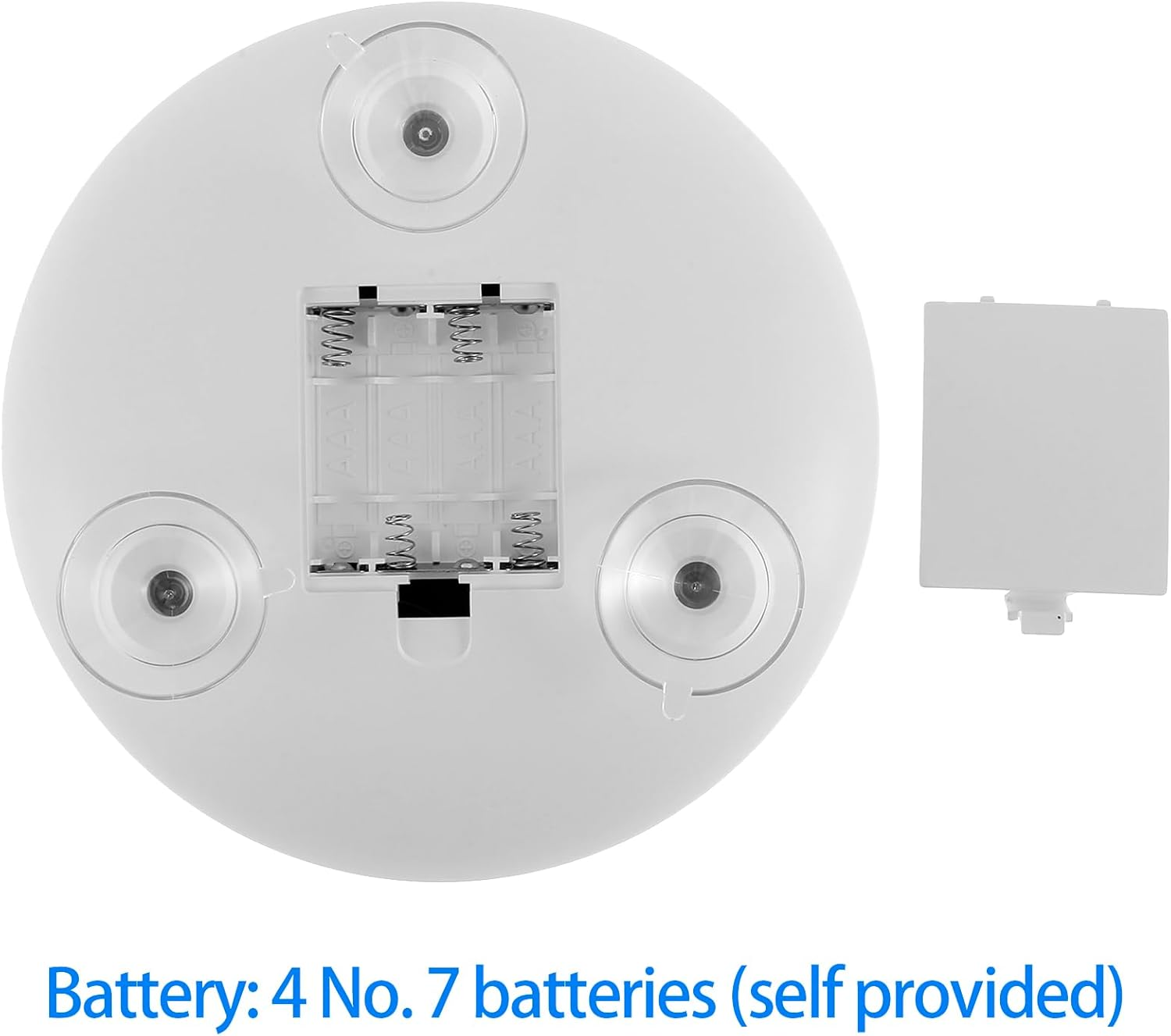 10X Magnifying Mirror with Light 6.8Inch Magnifying Makeup Mirror with 3 Suction Cups Backlit LED Cosmetic Mirror Portable Lighted Makeup Mirror for Bedroom Bathroom Travel 6.8&times;1.6Inches image number 3