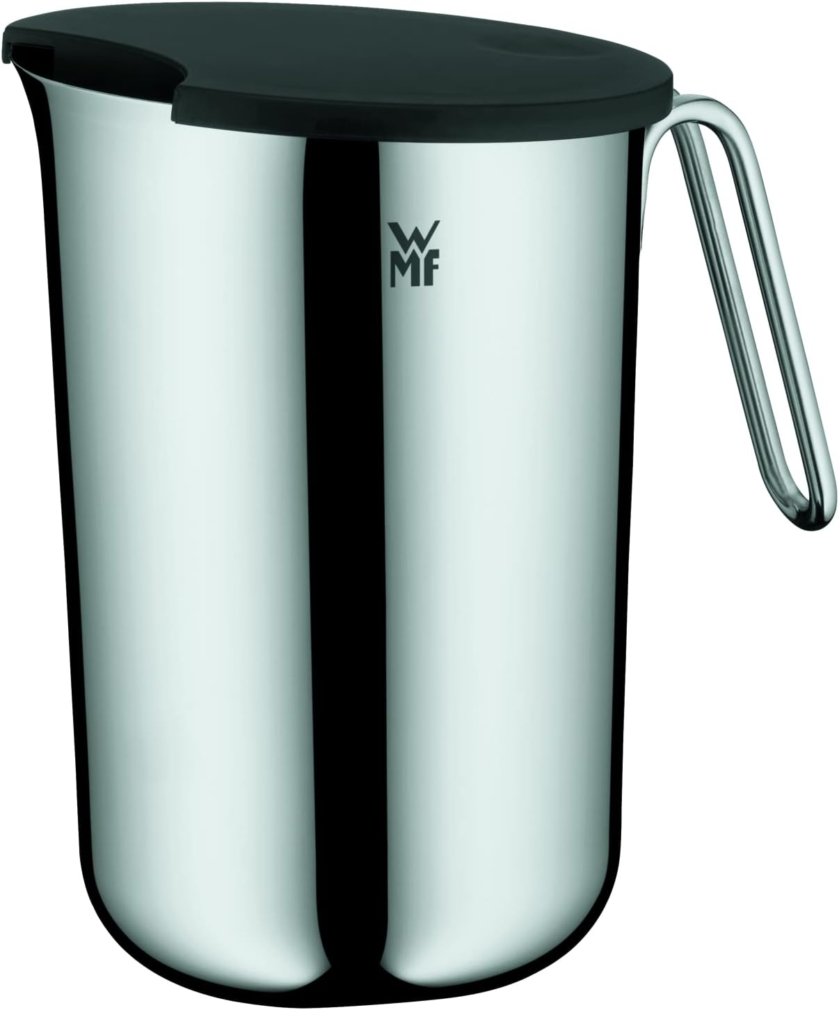 WMF Function Bowls Mixing Bowl 1.5 L, Mixing Cup with Handle, Polished Cromargan Stainless Steel, Measuring Cup Stainless Steel, Inner Scale, Dishwasher Safe